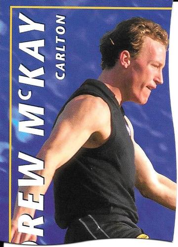 1995 Bewick Enterprises AFLPA Football Quarters #23 Andrew McKay Front